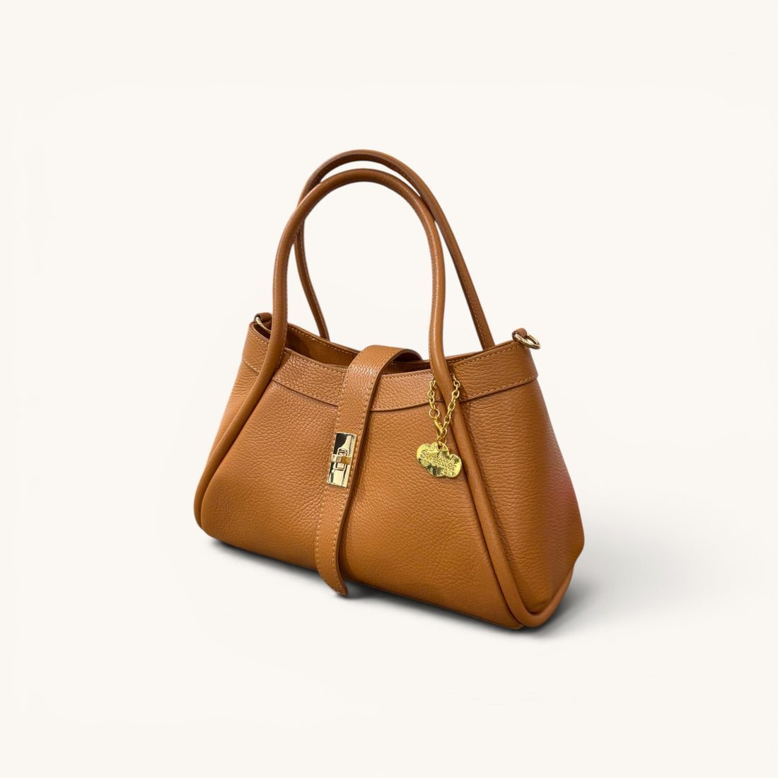 Bolso Góndola piel camel