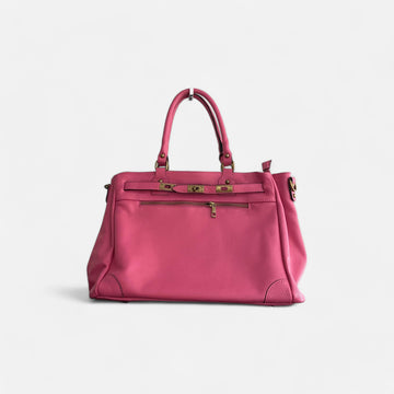 Handbag cremallera fucsia