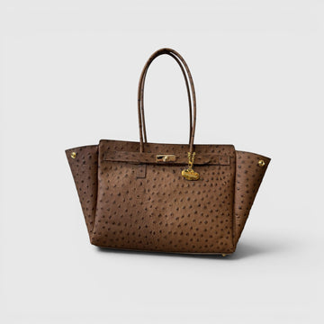 Tote Avestruz café
