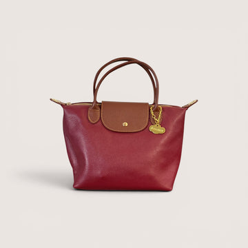 Bolso de mano Tetis burdeos