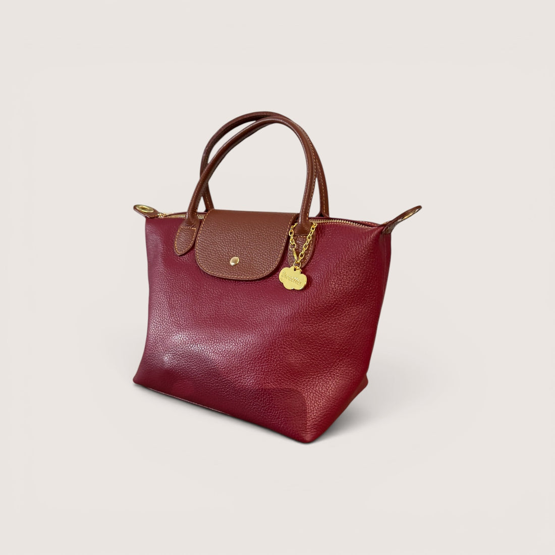 Bolso de mano Tetis burdeos