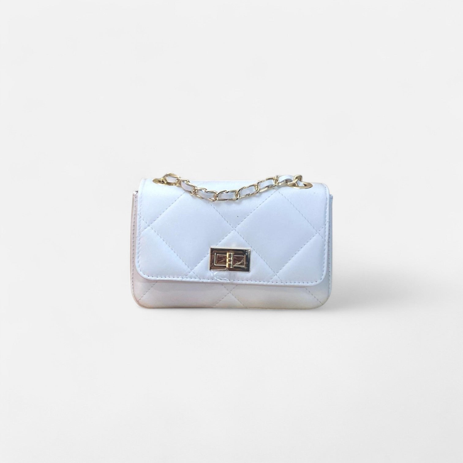 Bolso mini 19 acolch blanco