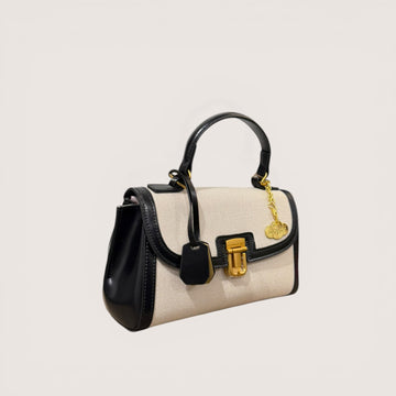 Bolso Saturno mini doctor bag negro