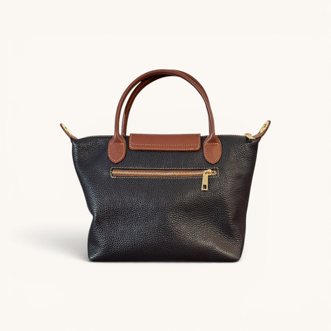 Bolso de mano Tetis negro