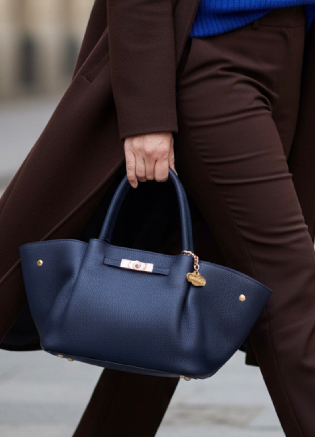 Bolso Cassandra azul cobalto