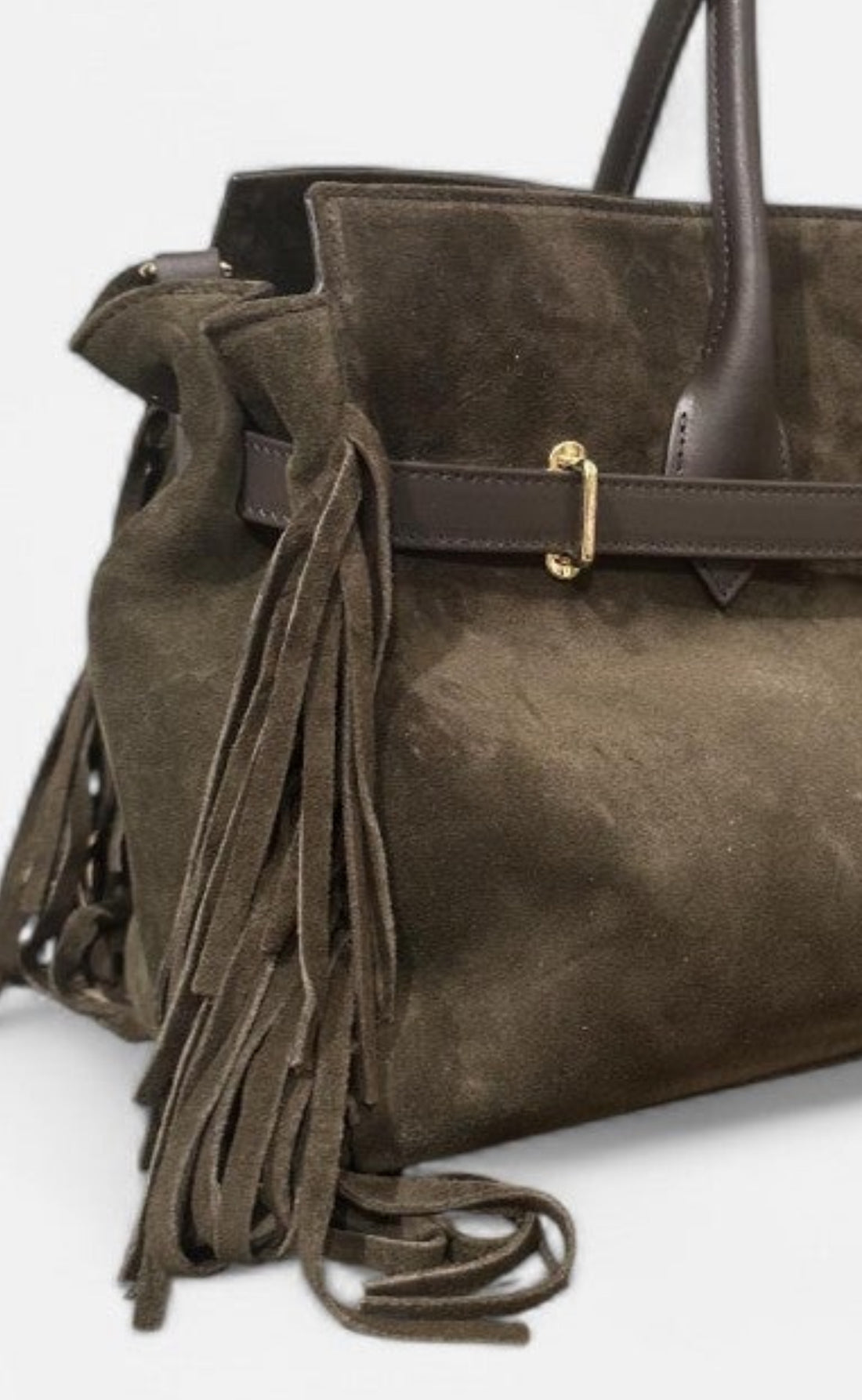 Handbag retro ante chocolate