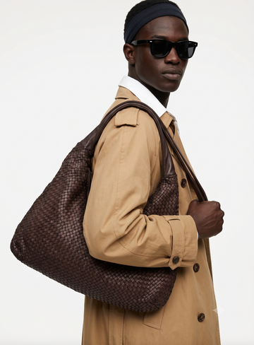 Bolso Acacia chocolate hombre
