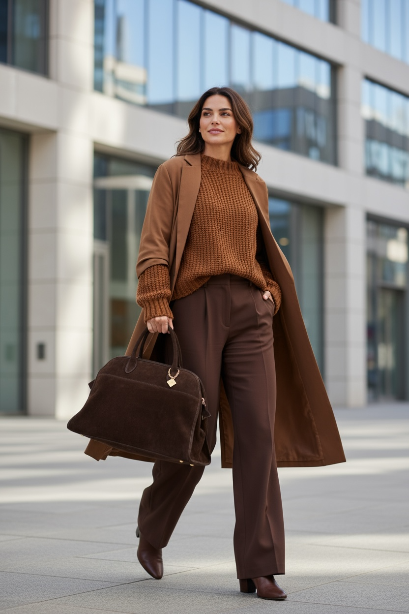 Work bag ante chocolate