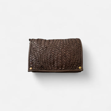 Bandolera olivo chocolate