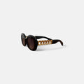 Gafas ovaladas negro