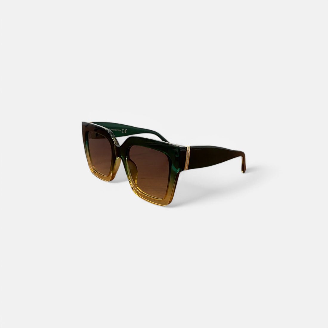 Gafas grandes  verde