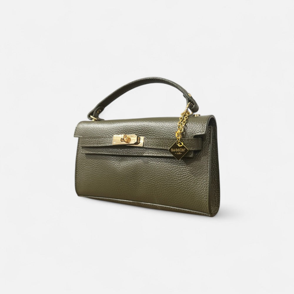 Bolso cartera Paris caqui