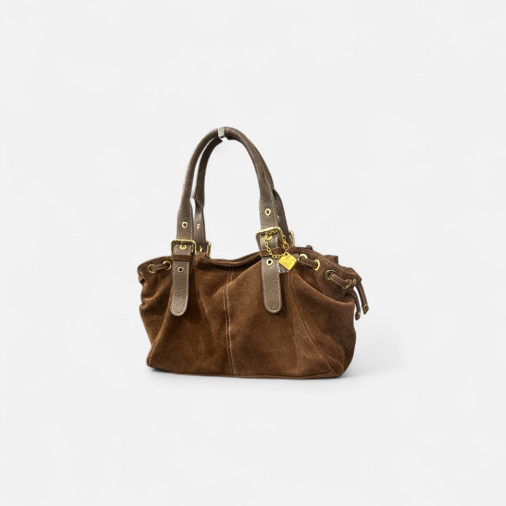 Bolso mano rock ante cafe