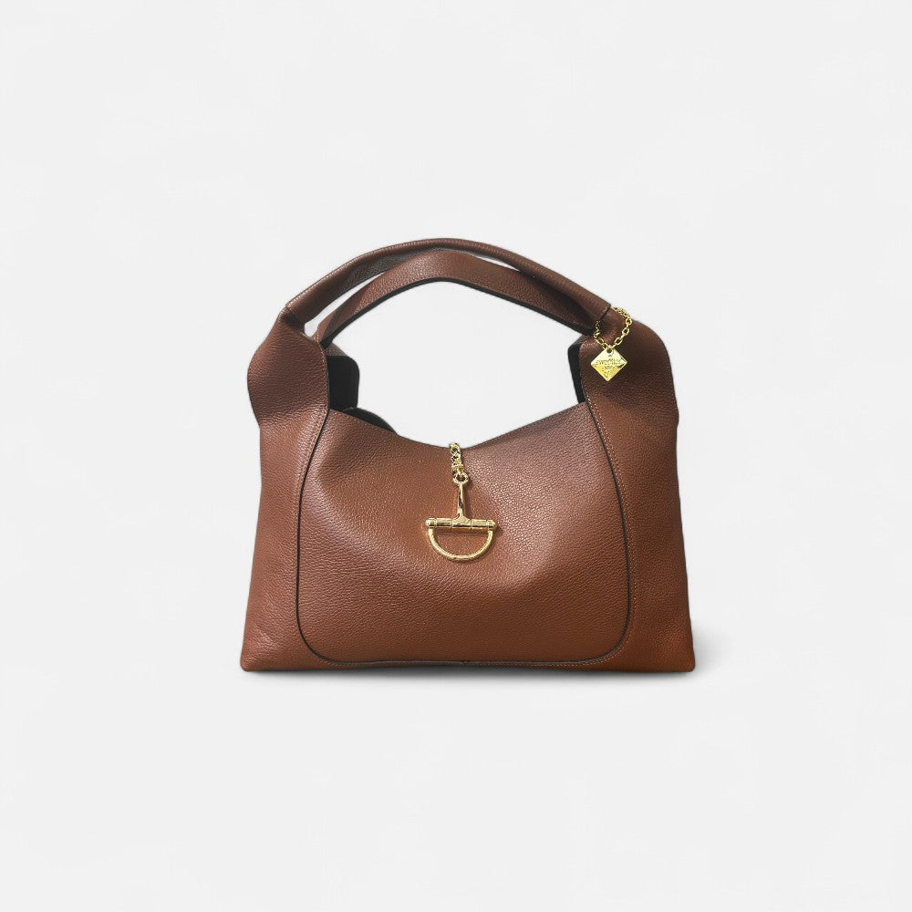 Bolso hobo   cafe maxi