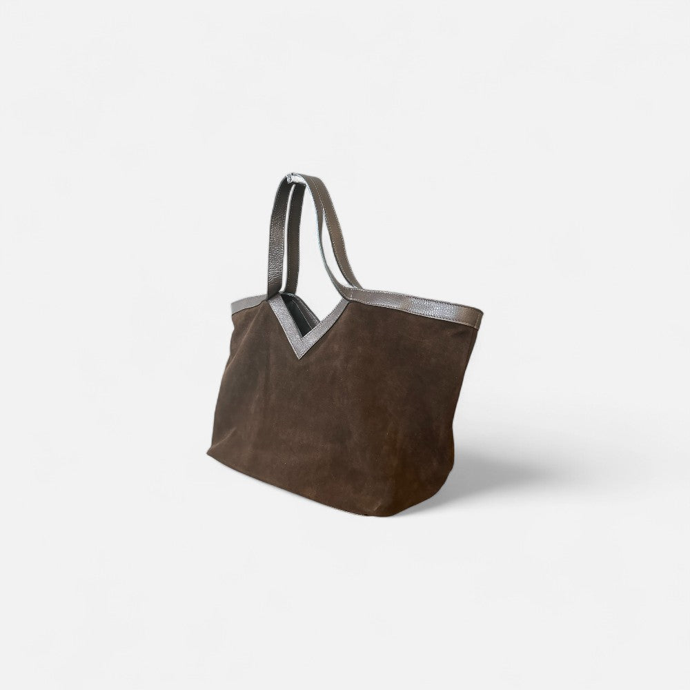 Tote V ante chocolate