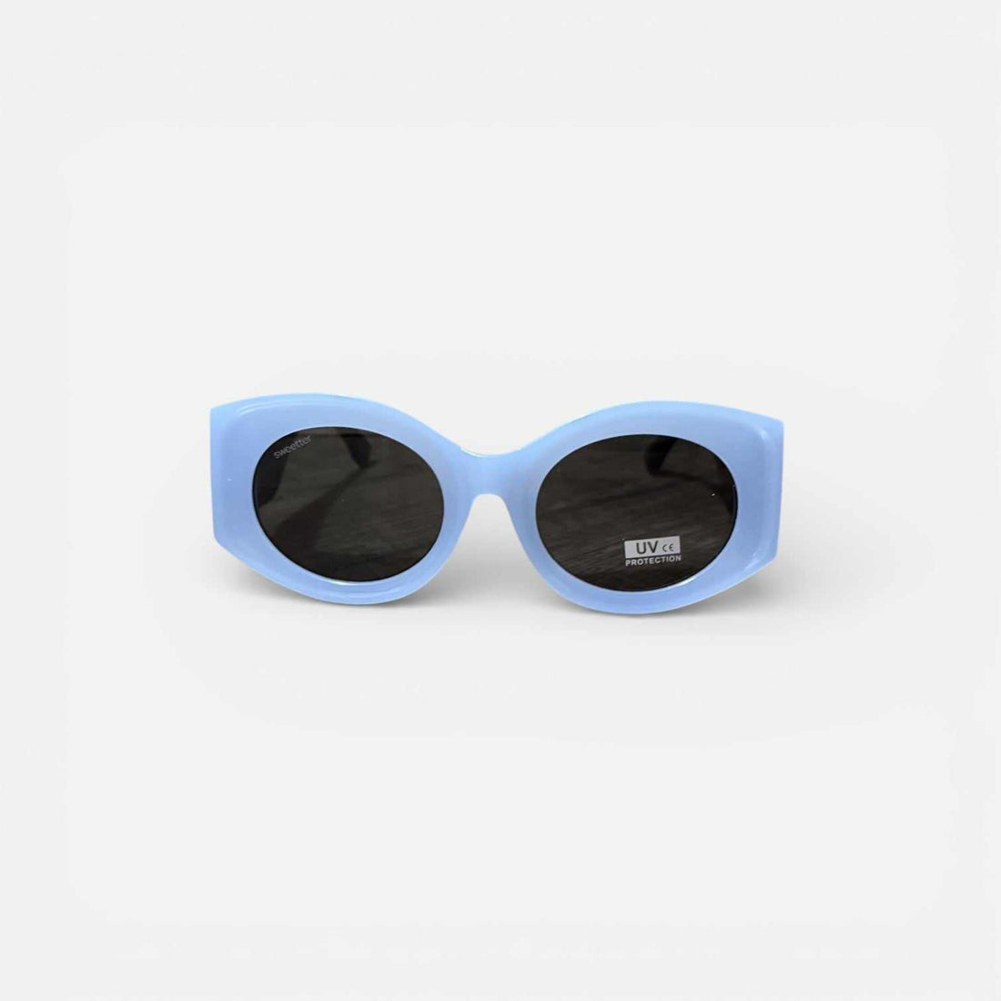 Gafas retro glamour azul