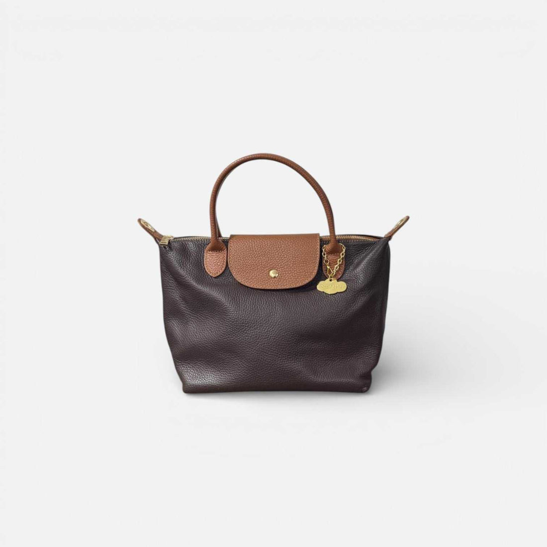 Bolso de mano Tetis chocolate