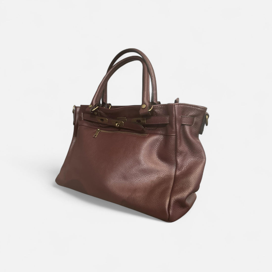 Handbag cremallera Burdeos