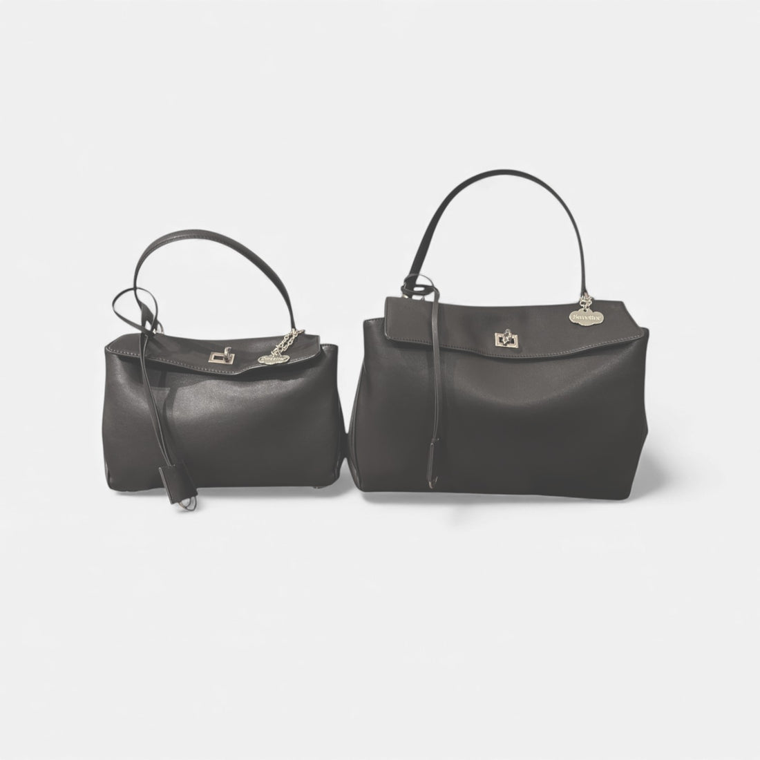 Bolso Bellini negro/plata