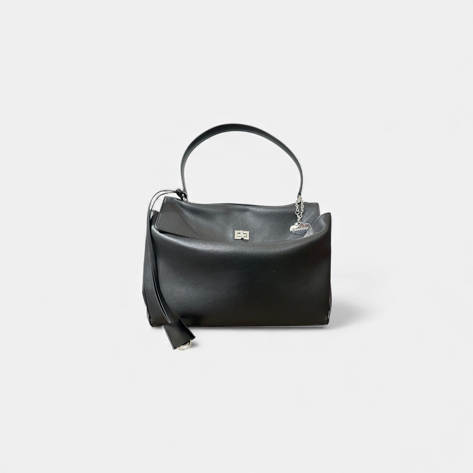 Bolso Bellini negro/plata