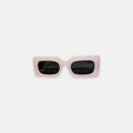 Gafas cuadradas rosa