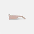 Gafas cuadradas rosa