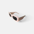 Gafas cuadradas rosa