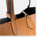 Tote Shopper piel camel