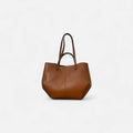 Luna camel Bolso maxi camel de piel – Elegante, amplio y funcional...
