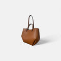 Luna camel Bolso maxi camel de piel – Elegante, amplio y funcional...
