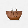 Luna camel Bolso maxi camel de piel – Elegante, amplio y funcional...