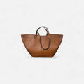 Luna camel Bolso maxi camel de piel – Elegante, amplio y funcional...