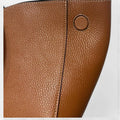 Luna camel Bolso maxi camel de piel – Elegante, amplio y funcional...