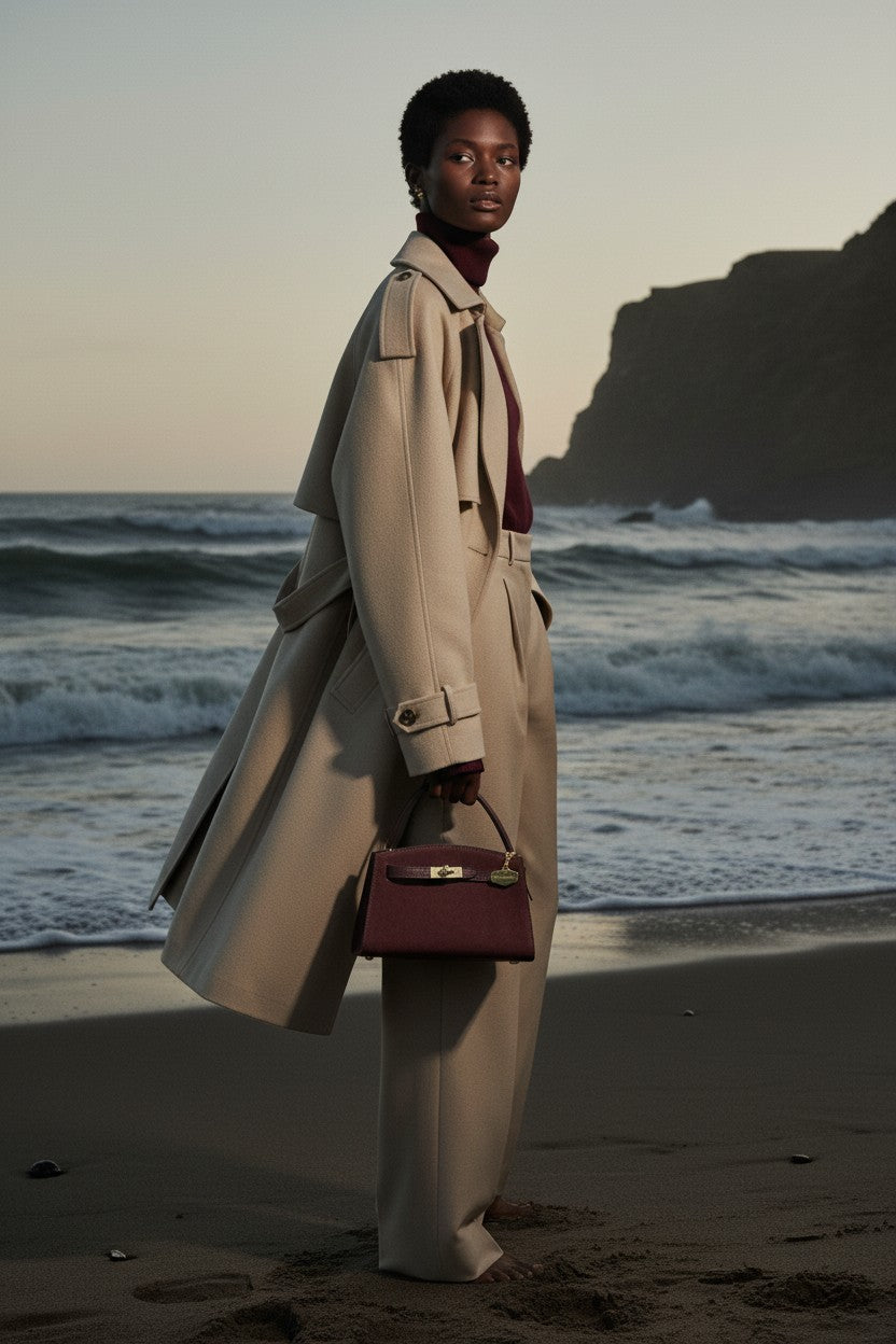 Bolso Diábolo mini burdeos